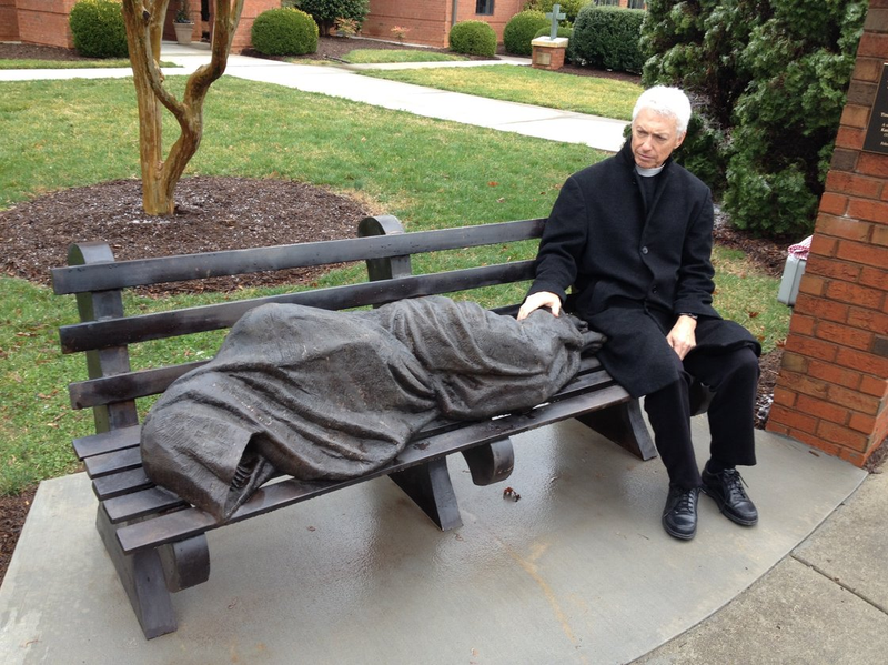 Illustration for article titled Jesus Portrayed as a Homeless Man...